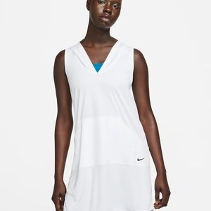 Nike Solid Cover-Up Women's Hooded Dress size M. 2050